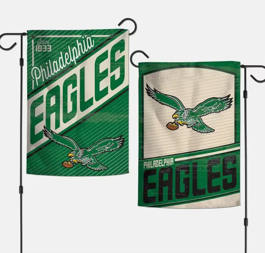 Eagles Throwback Garden Flag