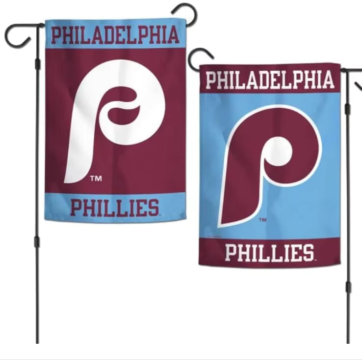 Phillies Powder Blue Garden Flag