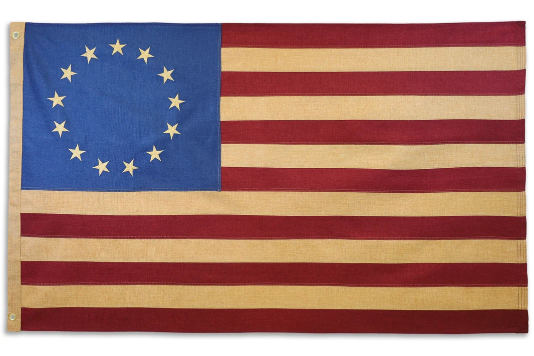 Betsy Ross Burlap