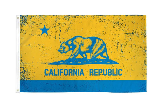 California, blue and yellow version